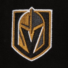 Vegas Golden Knights Mitchell & Ness Black Retro Script Colorblock Snapback Hat