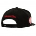 Detroit Red Wings Mitchell & Ness Black Retro Script Colorblock Snapback Hat
