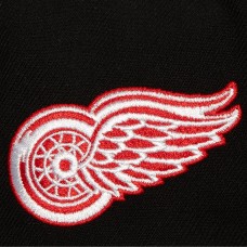 Detroit Red Wings Mitchell & Ness Black Retro Script Colorblock Snapback Hat Detroit Red Wings Mitchell & Ness Black Retro Script Colorblock Snapback Hat