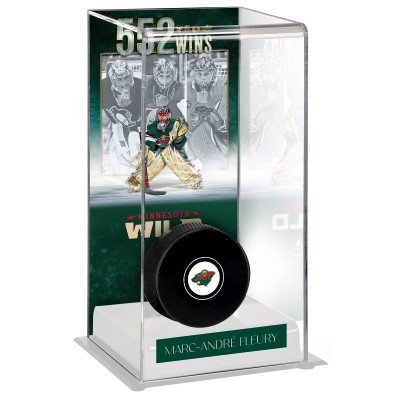 Marc-Andre Fleury Minnesota Wild Fanatics Authentic Deluxe Tall Hockey Display Case