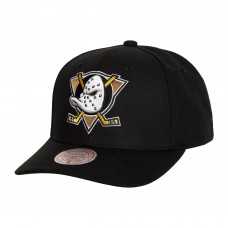 Бейсболка Anaheim Ducks Mitchell & Ness Black Team Ground Pro Бейсболка Anaheim Ducks Mitchell & Ness Black Team Ground Pro