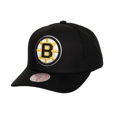 Бейсболка Boston Bruins Mitchell & Ness Team Ground Pro - Black