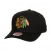 Бейсболка Chicago Blackhawks Mitchell & Ness Team Ground Pro - Black