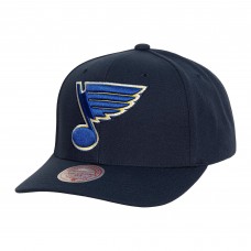 Бейсболка St. Louis Blues Mitchell & Ness Team Ground Pro - Navy