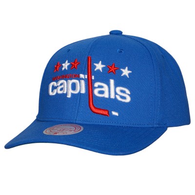 Бейсболка Washington Capitals Mitchell & Ness Team Ground Pro - Blue