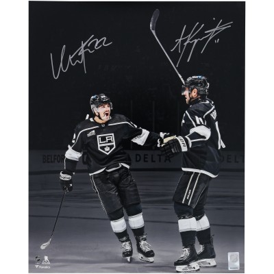 Anze Kopitar & Kevin Fiala Los Angeles Kings Autographed Fanatics Authentic 16 x 20 Dual Photograph