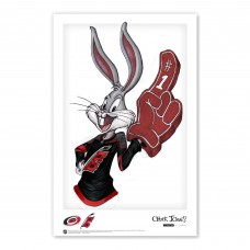 Carolina Hurricanes Bugs Bunny 11 x 17 Looney Tunes Poster Print