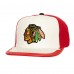 Бейсболка Chicago Blackhawks Mitchell & Ness Day One - White/Red