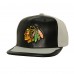 Бейсболка Chicago Blackhawks Mitchell & Ness Day One - Black/Gray