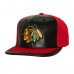 Бейсболка Chicago Blackhawks Mitchell & Ness Day One - Black/Red
