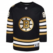 Игровая джерси David Pastrnak Boston Bruins Youth Home Premier Player - Black