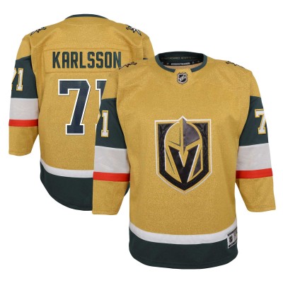 Детская игровая джерси William Karlsson Vegas Golden Knights Youth Home Premier - Gold