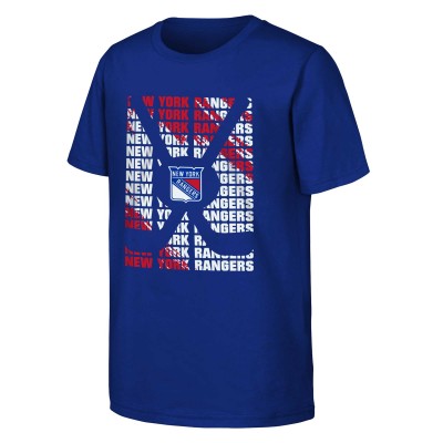 Футболка New York Rangers Youth Box - Blue