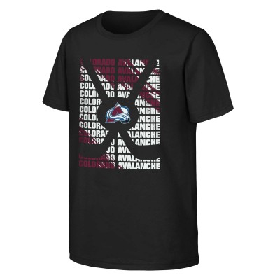 Футболка Colorado Avalanche Youth Box - Black