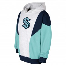 Толстовка Seattle Kraken Youth Champion League Fleece - Ash/Deep Sea Blue