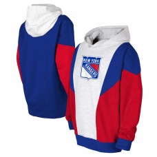 Толстовка New York Rangers Youth Champion League Fleece - Ash/Blue