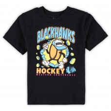 Футболка Toddler Chicago Blackhawks Black Break Through