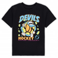 Toddler New Jersey Devils Black Break Through T-Shirt
