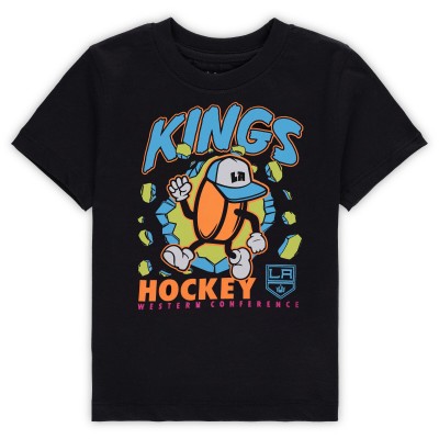 Toddler Los Angeles Kings Black Break Through T-Shirt