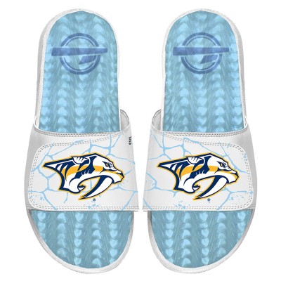 Шлепки Nashville Predators ISlide Ice Gel - White