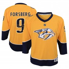 Игровая джерси Filip Forsberg Nashville Predators Youth  Home Replica Player - Gold