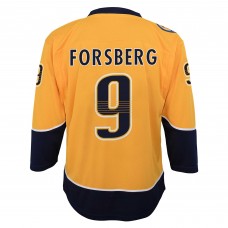 Игровая джерси Filip Forsberg Nashville Predators Youth  Home Replica Player - Gold