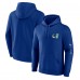 Vancouver Canucks Fanatics Blue Revolution Pullover Hoodie