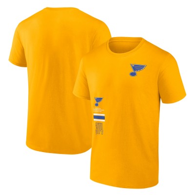 Футболка St. Louis Blues Fanatics Represent - Gold