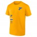 Футболка St. Louis Blues Fanatics Represent - Gold