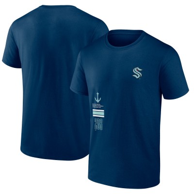 Футболка Seattle Kraken Fanatics Represent - Deep Sea Blue