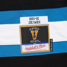 Игровая джерси Joe Sakic Colorado Avalanche Mitchell & Ness 2001/02 Blue Line Alternate Player - Burgundy