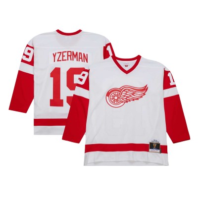 Игровая джерси Steve Yzerman Detroit Red Wings Mitchell & Ness  1983/84 Blue Line Player - White