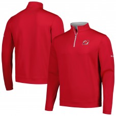 Кофта на короткой молнии New Jersey Devils Columbia Wickham Hills Omni-Wick - Red
