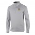 Кофта на короткой молнии Pittsburgh Penguins Columbia Wickham Hills Omni-Wick - Gray
