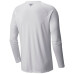 Seattle Kraken Columbia White Terminal Tackle Omni-Shade Raglan Long Sleeve T-Shirt