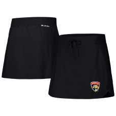 Женская Florida Panthers Columbia Black Lakewood Pines Omni-Wick Skort