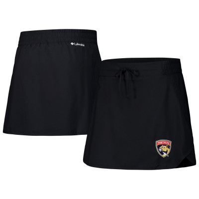 Женская Florida Panthers Columbia Black Lakewood Pines Omni-Wick Skort