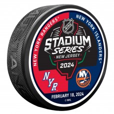 Шайба New York Rangers vs. New York Islanders 2024 NHL Stadium Series Matchup