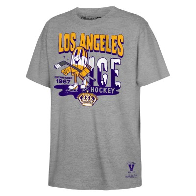 Футболка Los Angeles Kings Mitchell & Ness Youth Popsicle - Gray
