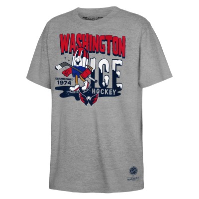 Футболка Washington Capitals Mitchell & Ness Youth Popsicle - Gray