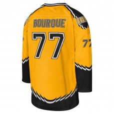 Игровая джерси Ray Bourque Boston Bruins Mitchell & Ness Youth 1996-97 Blue Line Captain Patch Player - Gold