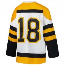 Игровая джерси Willie ORee Boston Bruins Mitchell & Ness Youth 1958 Blue Line Player - White