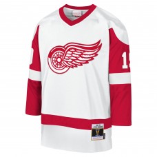 Игровая джерси Steve Yzerman Detroit Red Wings Mitchell & Ness Youth 1983-84 Blue Line Player - White