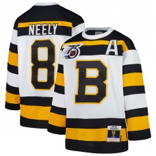 Игровая джерси Cam Neely Boston Bruins Mitchell & Ness Youth 1991 Blue Line Player - White