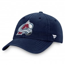 Бейсболка Colorado Avalanche Fanatics Navy Core Primary Logo