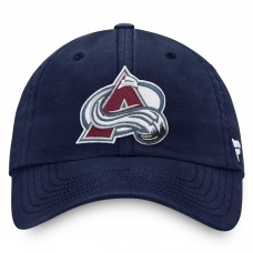 Бейсболка Colorado Avalanche Fanatics Navy Core Primary Logo