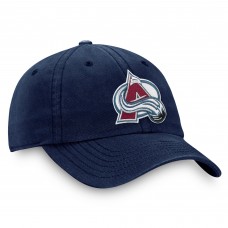 Бейсболка Colorado Avalanche Fanatics Navy Core Primary Logo