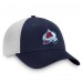 Бейсболка Colorado Avalanche Fanatics Navy/White Core Primary Logo Trucker