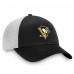 Бейсболка Pittsburgh Penguins Fanatics Black/White Core Primary Logo Trucker