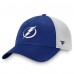 Бейсболка Tampa Bay Lightning Fanatics Blue/White Core Primary Logo Trucker